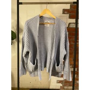 Hollister Cardigan- Light blue